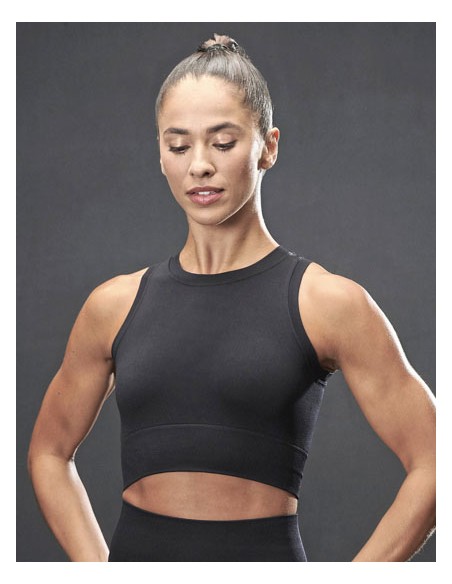 TOM-TL332-Ladies Cropped Tank 2